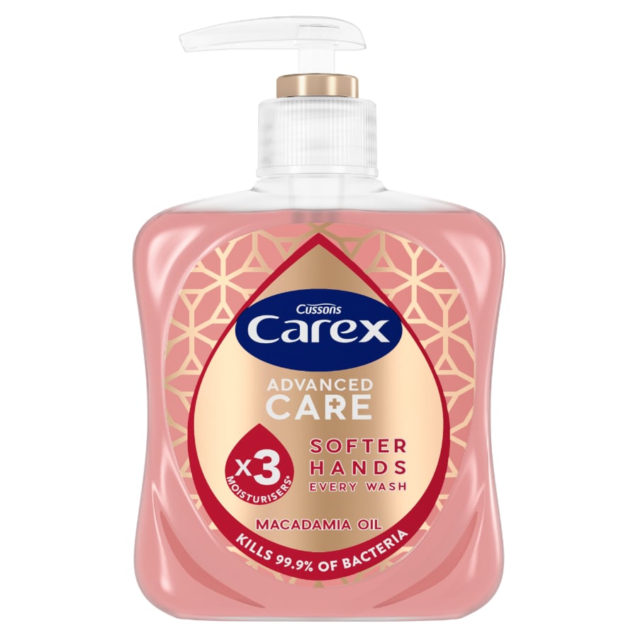 Carex Advanced Care Macadamia Oil Antibacterial Hand Wash 250ml
