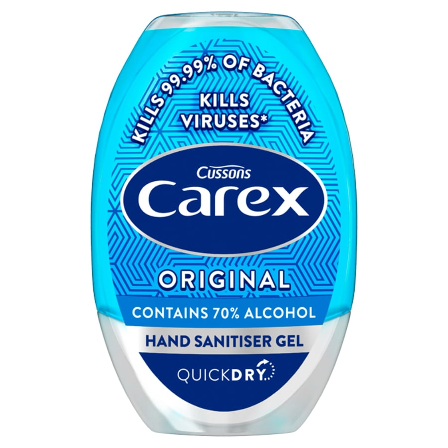 Carex Original Antibacterial Hand Sanitiser Gel 50ml