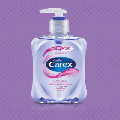 Carex Hand Wash Sensitive Pump