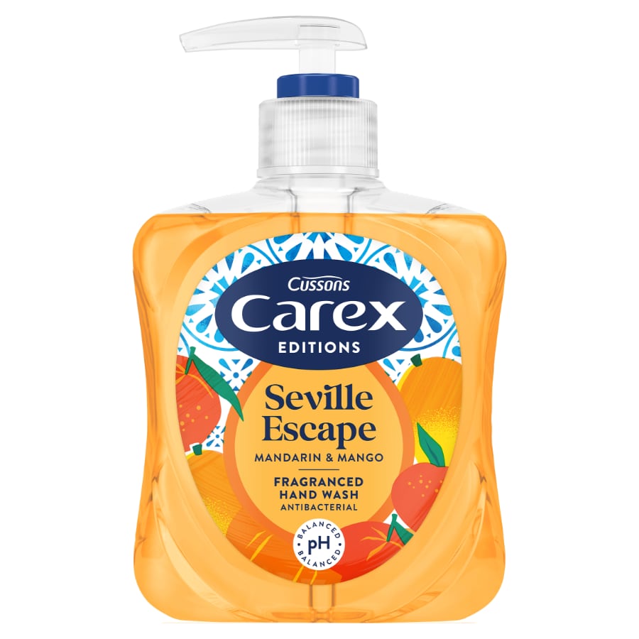 Carex Editions Antibacterial Hand Wash Seville Escape 250ml